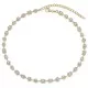 Gena.paris® 'Gabriella' Dames Zilver 925 925 Chokers - Goudkleurig GCH1557-Y