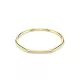 Swarovski® 'Dextera Octagon' Damen Verchromtem Metall Armbänd - Gold 5724582