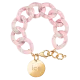 Ice Jewellery®  Femmes Acier inoxydable Bracelet - Or 020996