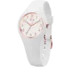 Ice WatchĀ® Analogue 'Ice Glam - White Rose-gold - Numbers' Girls's Watch (Extra Small) 015343
