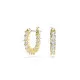 Swarovski® 'Matrix Vittore' Damen Verchromtem Metall Creolen - Gold 5733398