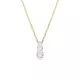 Swarovski® 'Stilla Attract' Damen Verchromtem Metall Halsband - Gold 5723298