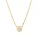 Orphelia® 'Alexandria' Women's Yellow gold 18C Chain with Pendant - Gold KD-2035/1