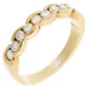 Orphelia®  Femmes Or Jaune 18C Bague - Or RD-111055/DJ/10