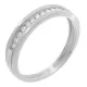 Orphelia® Women's Whitegold 18C Ring - Silver RD-3020/1