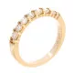 Orphelia® Dames Geelgoud 18K Ring (sieraad) - Goudkleurig RD-3050