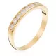 Orphelia® Women's Yellow gold 18C Ring - Gold RD-33078