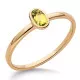 Orphelia® Women's Yellow gold 18C Ring - Gold RD-3926/PRD