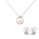 Orphelia® 'Alanna' Dames Zilver 925 925 Set: Ketting-Hanger + Oorbellen - Zilverkleurig SET-7117