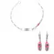 Orphelia® 'Megane' Enfant Argent Set: Bracelet + boucle d'oreille - Argent SET-7136