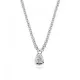 Orphelia® 'Arina' Women's Whitegold 18C Necklace - Silver TR-018/1