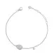 Orphelia® Women's Sterling Silver Bracelet - Silver ZA-7051