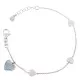 Orphelia® 'Zita' Women's Sterling Silver Bracelet - Silver ZA-7168