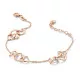 Orphelia® 'Zelma' Women's Sterling Silver Bracelet - Rose ZA-7179/RG