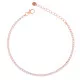 Orphelia®  Femmes Argent Bracelet - Rosé ZA-7275/RG