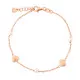 Orphelia® 'Nahara' Women's Sterling Silver Bracelet - Rose ZA-7378