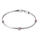 Orphelia®  Femmes Argent Bracelet - Argent/Rose ZA-7415