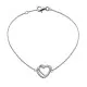 Orphelia® 'Ariana' Women's Sterling Silver Bracelet - Silver ZA-7482