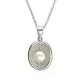 Orphelia® Women's Sterling Silver Chain with Pendant - Silver ZH-4605