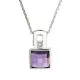 Orphelia® Dames Zilver 925 925 Hanger met Ketting - Wit ZH-4617