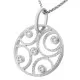 Orphelia®  Femmes Argent Collier avec pendentif - Argent ZH-7078