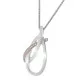 Orphelia® 'Alverta' Femmes Argent Collier avec pendentif - Argent/Rose ZH-7232