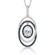 Orphelia®  Femmes Argent Collier avec pendentif - Argent ZH-7242