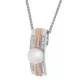 Orphelia® 'Lea' Dames Zilver 925 925 Collier - Zilver/Rosé ZH-7284