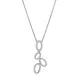 Orphelia®  Femmes Argent Collier avec pendentif - Argent ZH-7308