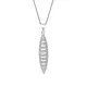 Orphelia®  Femmes Argent Collier avec pendentif - Argent ZH-7330