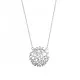 Orphelia® 'Flavie' Women's Sterling Silver Chain with Pendant - Silver ZH-7502