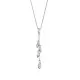 Orphelia® 'Loana' Women's Sterling Silver Chain with Pendant - Silver ZH-7505