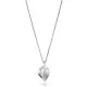 Orphelia® 'Anet' Women's Sterling Silver Chain with Pendant - Silver ZH-7520