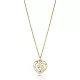 Orphelia® 'Euphoria' Women's Sterling Silver Chain with Pendant - Gold ZH-7522/G