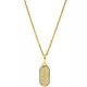 Orphelia® 'Malaga' Women's Sterling Silver Pendant with Chain - Gold ZH-7573/G