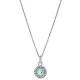 Orphelia® 'Bristol' Women's Sterling Silver Pendant with Chain - Silver ZH-7579/B