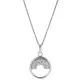 Orphelia® 'Tista' Women's Sterling Silver Pendant with Chain - Silver ZH-7586