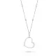 Orphelia® 'Laguna' Women's Sterling Silver Chain with Pendant - Silver ZK-7183