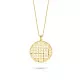 Orphelia® Dames Zilver 925 925 Collier - Goudkleurig ZK-7189/G