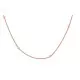 Orphelia® Women's Sterling Silver Chain without Pendant - Silver/Rose ZK-7201/RG