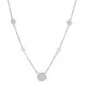 Orphelia® 'Milena' Women's Sterling Silver Necklace - Silver ZK-7379