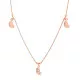 Orphelia® 'Elisa' Women's Sterling Silver Necklace - Rose ZK-7381