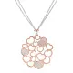 Orphelia® 'Maliya' Dames Zilver 925 925 Collier - Zilver/Rosé ZK-7388