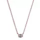 Orphelia® 'Robin' Women's Sterling Silver Necklace - Rose ZK-7434