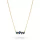 Orphelia® 'Novel' Women's Sterling Silver Necklace - Gold ZK-7534