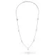 Orphelia® 'Heritage' Women's Sterling Silver Necklace - Silver ZK-7559