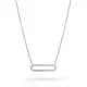 Orphelia® 'Charm' Women's Sterling Silver Necklace - Silver ZK-7563