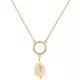 Orphelia® 'Spa' Women's Sterling Silver Pendant with Chain - Gold ZK-7575/G