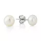 Orphelia® 'Joss' Women's Sterling Silver Stud Earrings - Silver ZO-7006/2