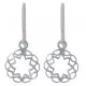 Orphelia® 'Jasmine' Dames Zilver 925 925 Oorhangers - Zilverkleurig ZO-7076